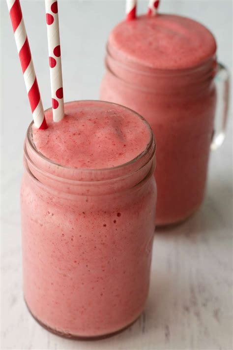 the-best-strawberry-smoothie-loving-it-vegan image