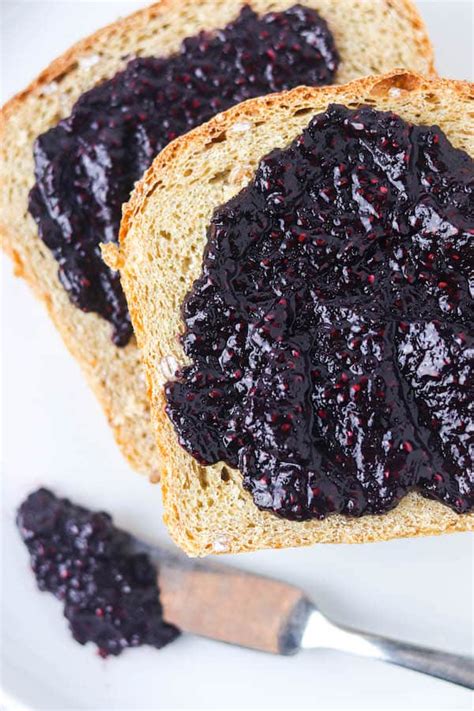 no-sugar-added-blueberry-jam-colleen image