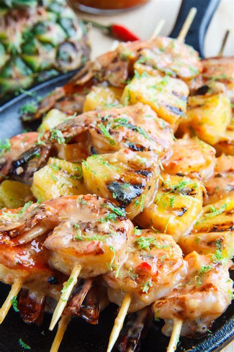 grilled-coconut-and-pineapple-sweet-chili-shrimp image