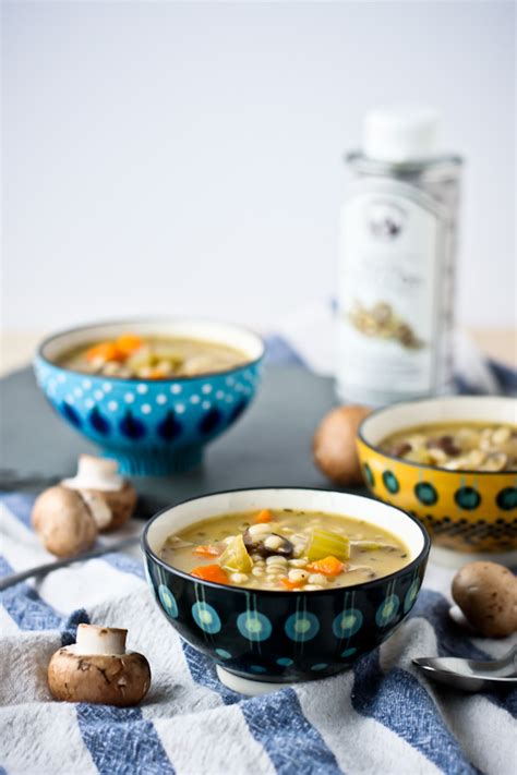mushroom-barley-soup-with-white-truffle-oil-a image