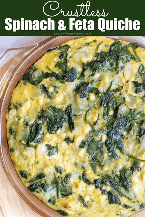 crustless-spinach-and-feta-quiche-served-from-scratch image