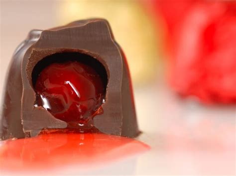 chocolate-covered-brandied-cherries image