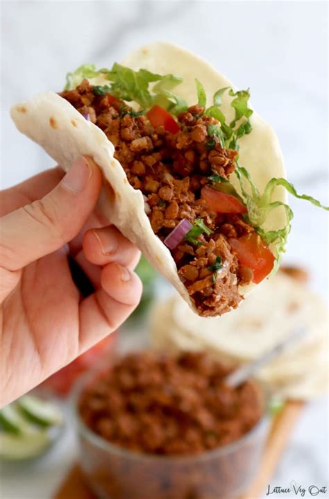 lentil-walnut-taco-meat-recipe-easy-vegan-taco-filling image