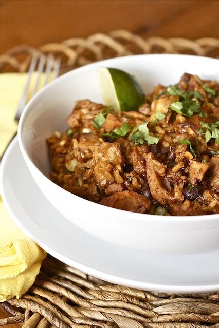 one-pot-chicken-and-rice-with-black-beans-smells image