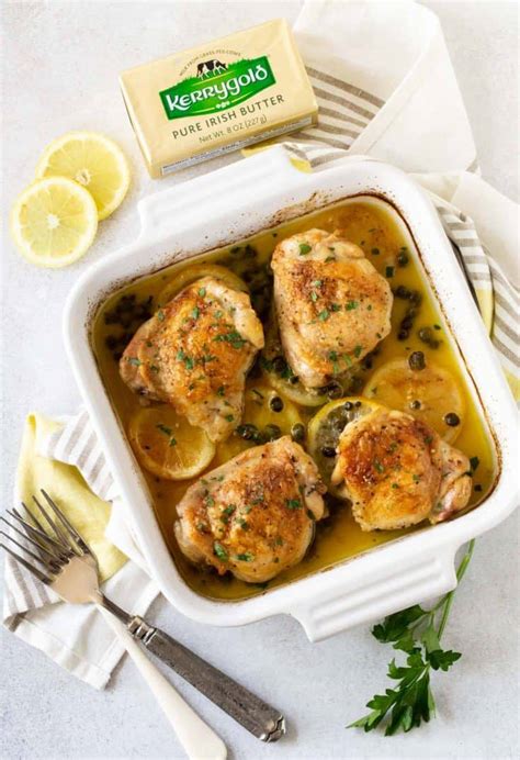 crispy-baked-chicken-thighs-with-capers-garnish image