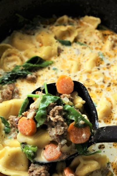 crock-pot-creamy-tortellini-soup-my-recipe-treasures image