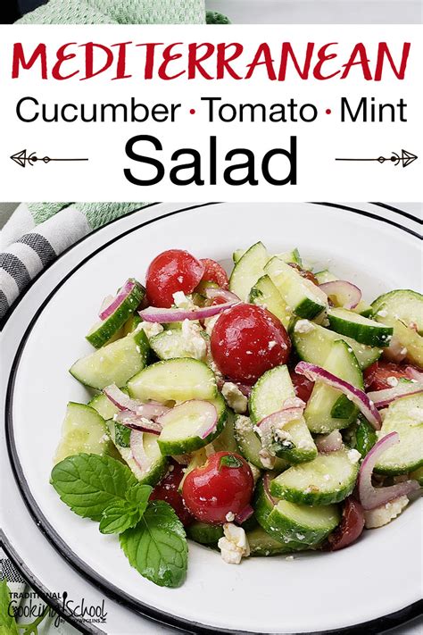mediterranean-cucumber-tomato-mint-salad image