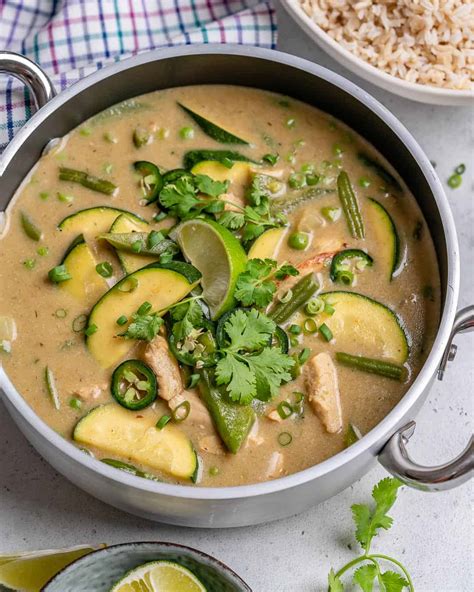 the-best-thai-green-chicken-curry-recipe-healthy image