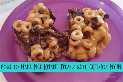 how-to-make-rice-krispie-treats-with-cheerios image
