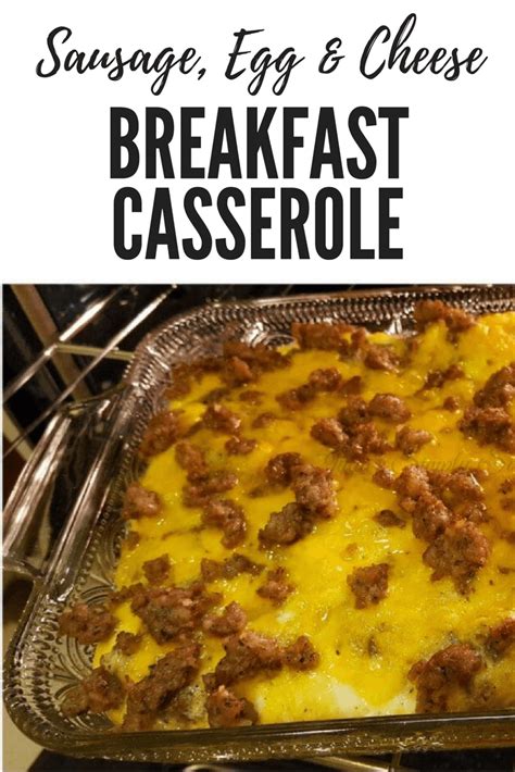 sausage-egg-and-cheese-breakfast-casserole-julias image