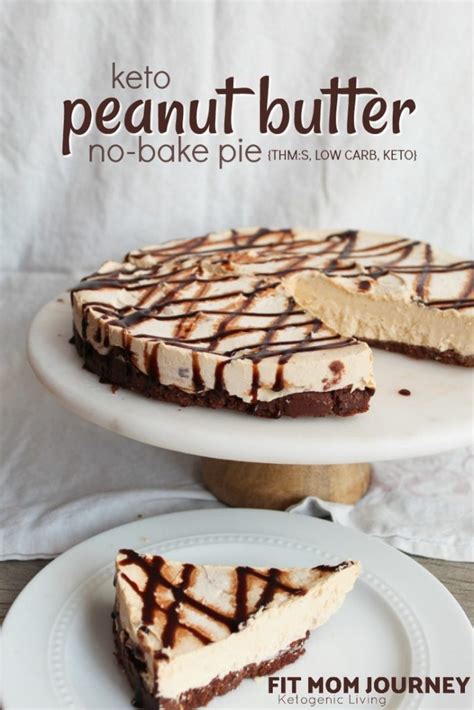 no-bake-keto-peanut-butter-pie-fit-mom-journey image