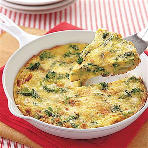 broccoli-and-feta-frittata-recipe-myrecipes image