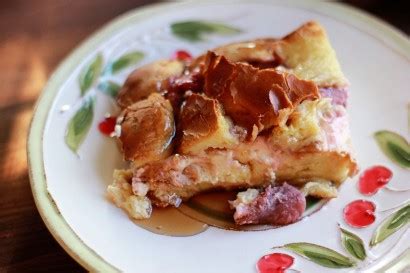 strawberry-cream-stuffed-french-toast-casserole image