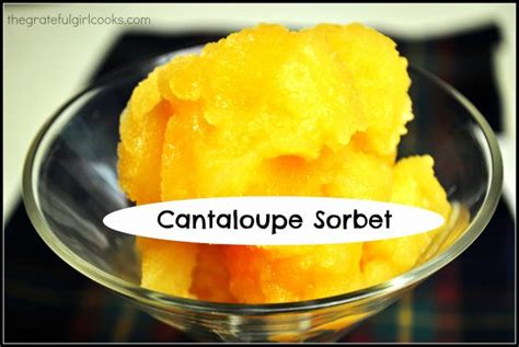 cantaloupe-sorbet-only-4-ingredients-the-grateful-girl image