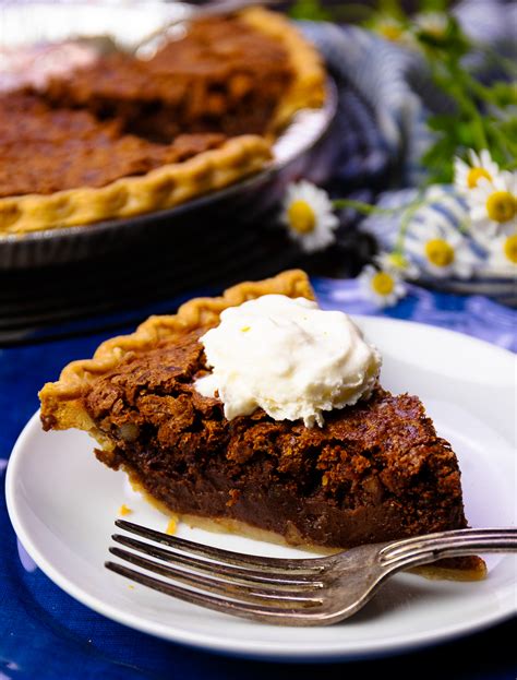 chocolate-chess-pie-recipe-a-southern-soul image