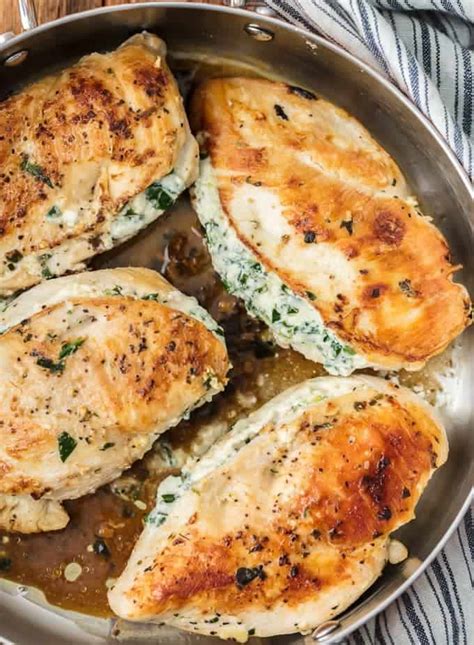spinach-stuffed-chicken-breast-recipe-easy-chicken image