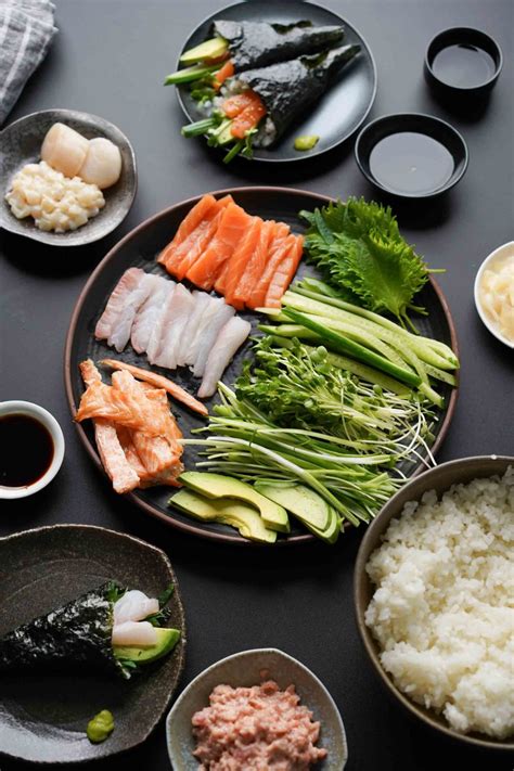 how-to-make-hand-rolls-temaki-sushi-recipe-hungry image
