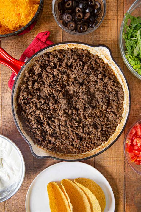 ground-beef-tacos-recipe-homemade-seasoning image