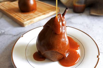 salted-caramel-baked-pears-tasty-kitchen image