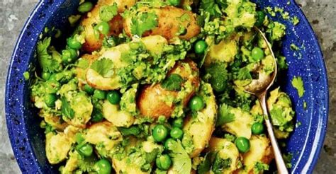 new-potatoes-with-peas-and-coriander-by-ottolenghi image