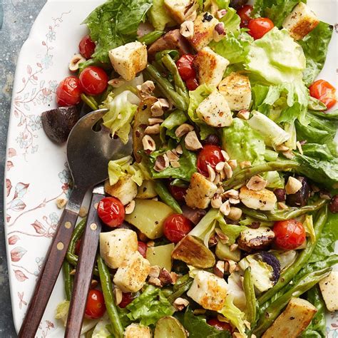 winter-salad-with-halloumi-croutons-recipe-eatingwell image