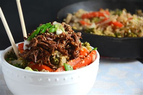 slow-cooker-honey-soy-asian-beef-with-cauliflower image