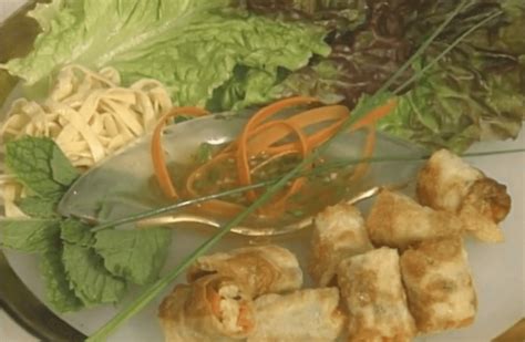 crawfish-spring-rolls-with-three-chili-dipping-sauce image