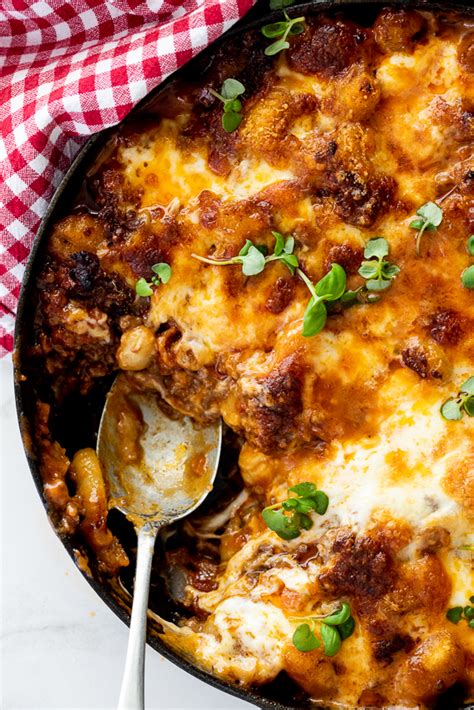 bolognese-baked-gnocchi-simply-delicious image