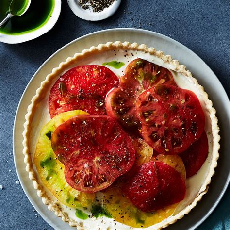 heirloom-tomato-and-lemon-mascarpone-tart image