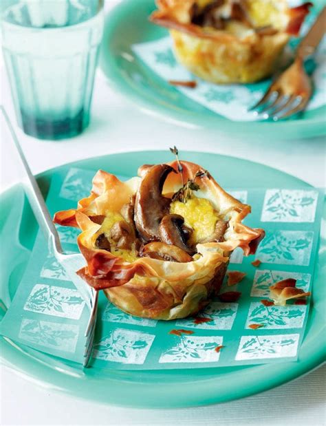 mushroom-tartlets-recipe-delicious-magazine image