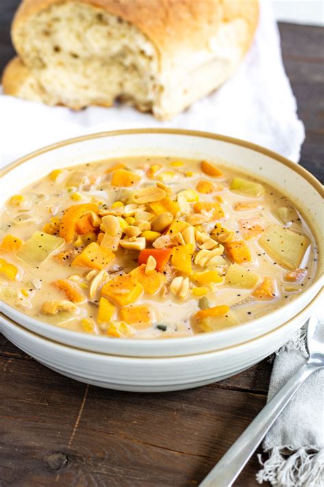 spicy-peanut-soup-with-sweet-potato-corn-piper-cooks image