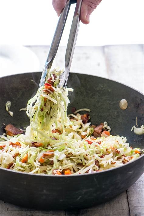 fried-cabbage-and-bacon-slaw-recipe-best-crafts-and image
