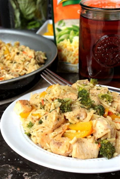 30-minute-chicken-rice-and-vegetables-semi image