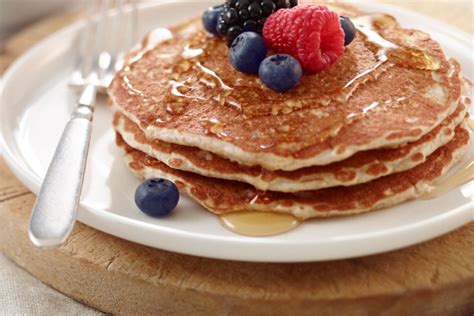 fluffy-bran-pancakes-canadian-goodness-dairy image