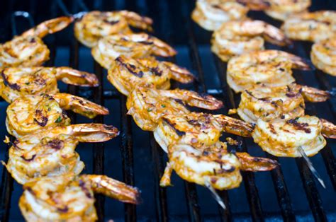 grilled-shrimp-skewers-with-tomato-garlic-herbs image