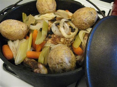 gebratenes-huhn-german-pot-roasted-chicken image