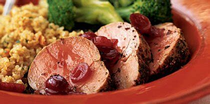 roasted-pork-tenderloin-medallions-with-dried-cranberry-sauce image
