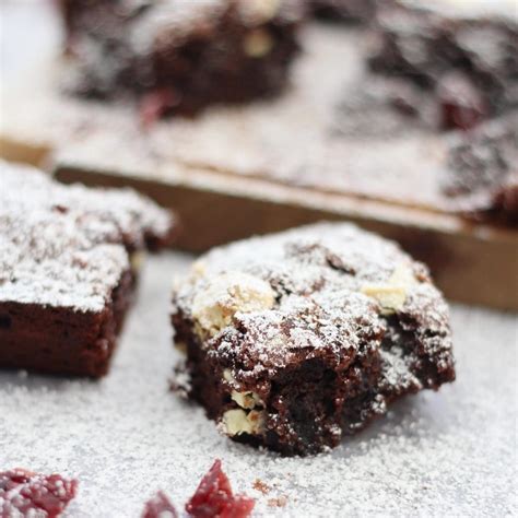 white-chocolate-and-cranberry-brownies-easy-peasy image