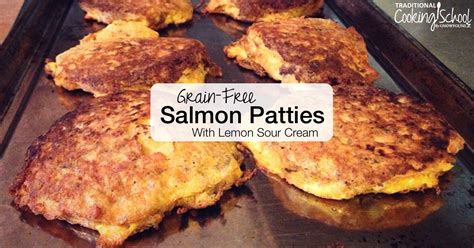 grain-free-salmon-patties-with-lemon-sour-cream image