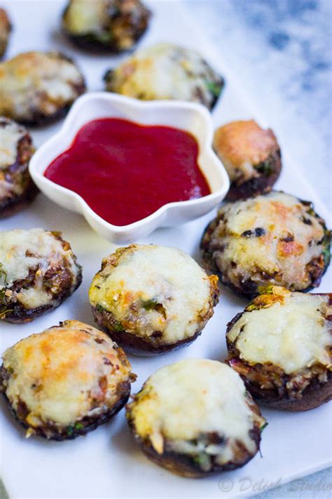 cheese-stuffed-mushrooms-easy-party-appetizer image