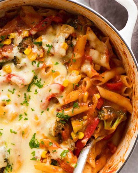 vegetable-pasta-one-pot-recipetin-eats image