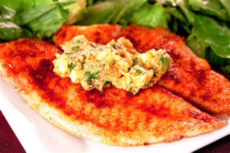 tilapia-with-cilantro-lemon-butter-recipe-gimme-some image