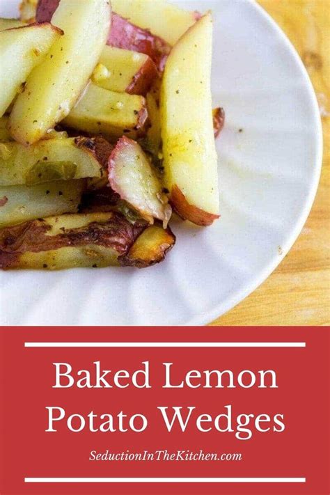 baked-lemon-potato-wedges-simple-crispy-baked-potato-wedges image