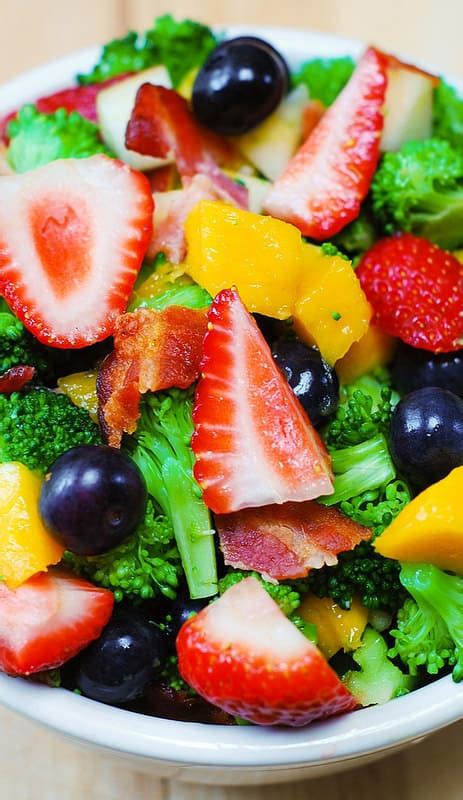broccoli-salad-with-strawberries-blueberries-mango image