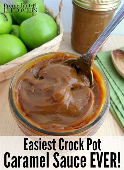 easy-one-ingredient-crock-pot-caramel-sauce image