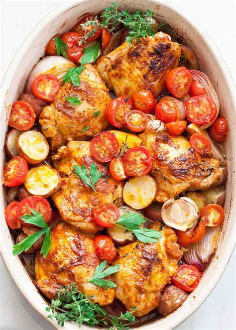 one-pan-paprika-chicken-and-potatoes-simply image