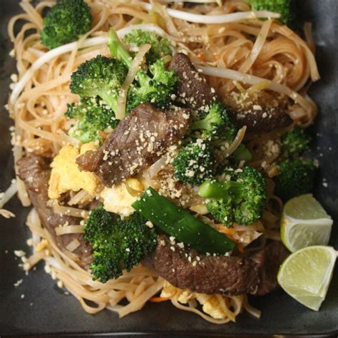 beef-with-broccoli-pad-thai-recipe-phoebe-lapine image
