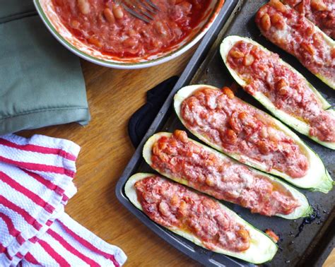 cannellini-bean-stuffed-zucchini-healthy-recipe-ecstasy image