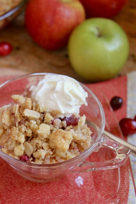 apple-cranberry-crisp-easy-and-delicious-christinas image