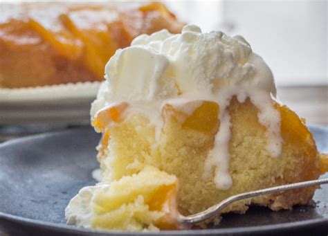 peach-upside-down-cake-recipe-an-italian-in-my image